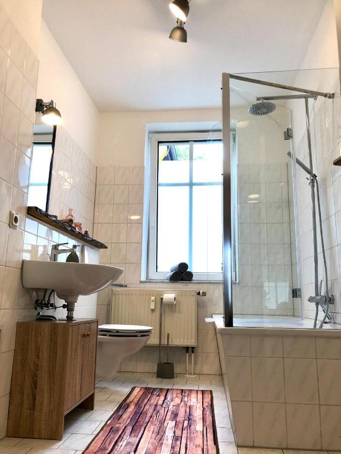 Apartment Zum Grauen Wolf Erfurt Buitenkant foto