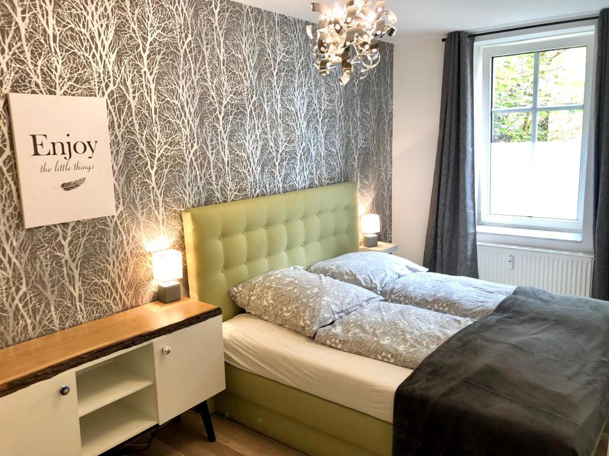 Apartment Zum Grauen Wolf Erfurt Buitenkant foto