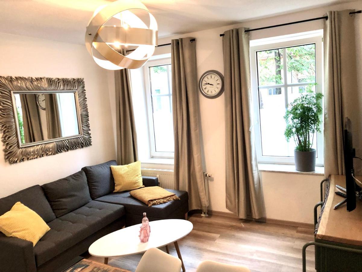 Apartment Zum Grauen Wolf Erfurt Buitenkant foto